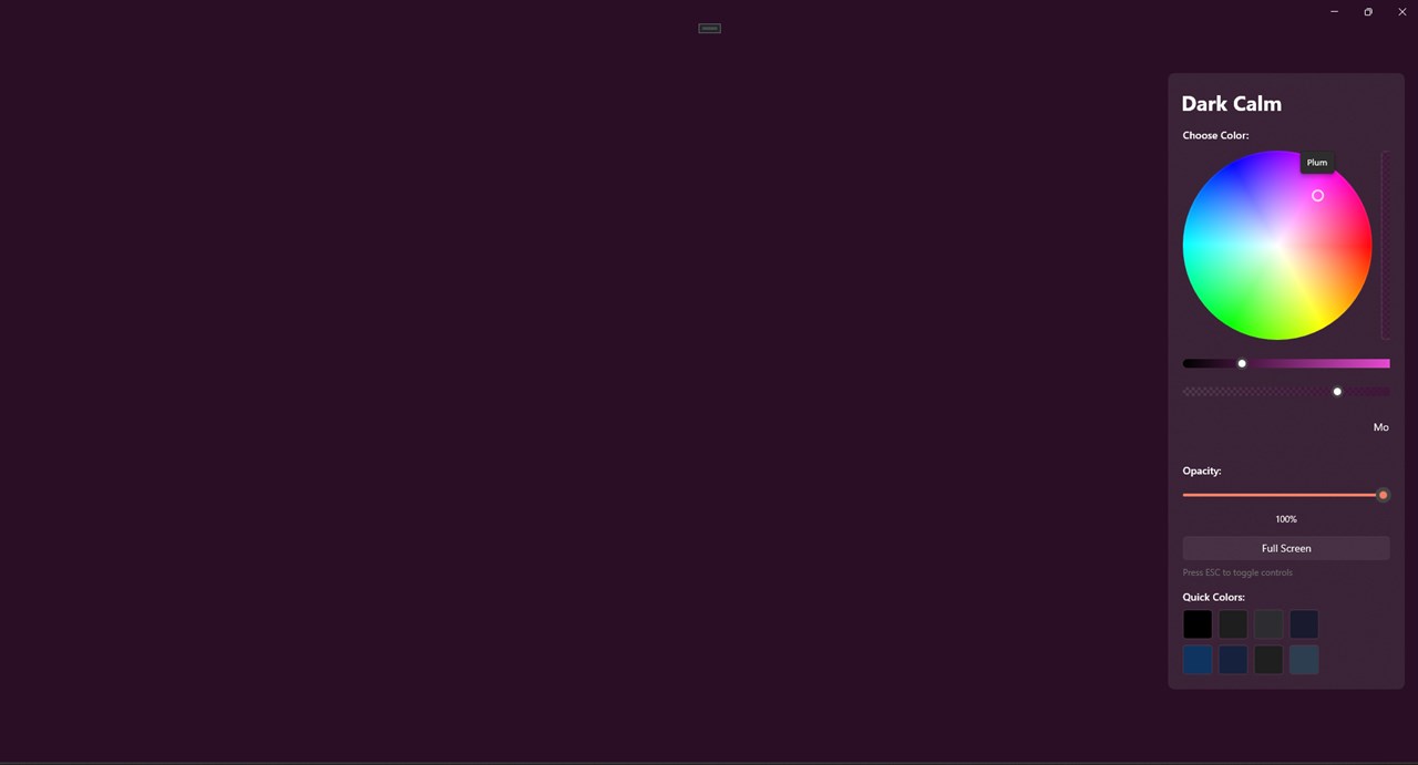 Dark Calm — 1