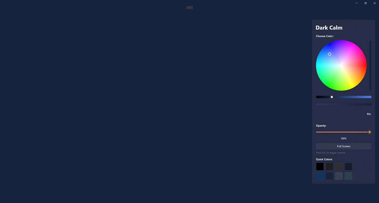 Dark Calm — 2